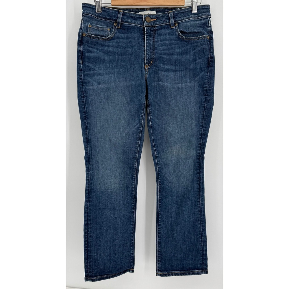 LOFT Dark Blue Ankle Jeans